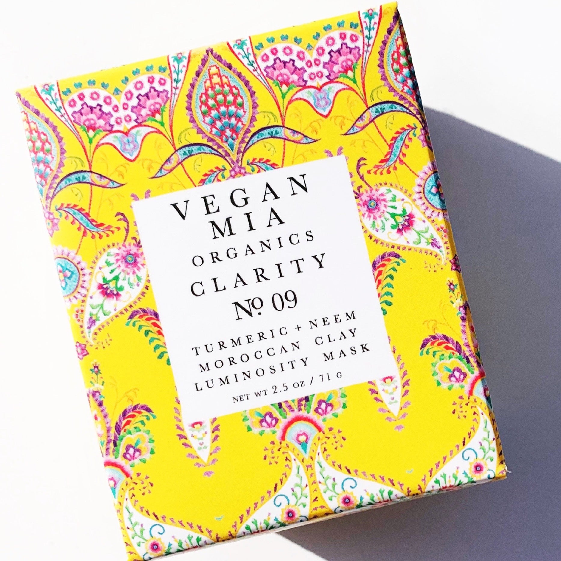 Vegan Mia: Clarity Turmeric & Neem Moroccan Clay Mask