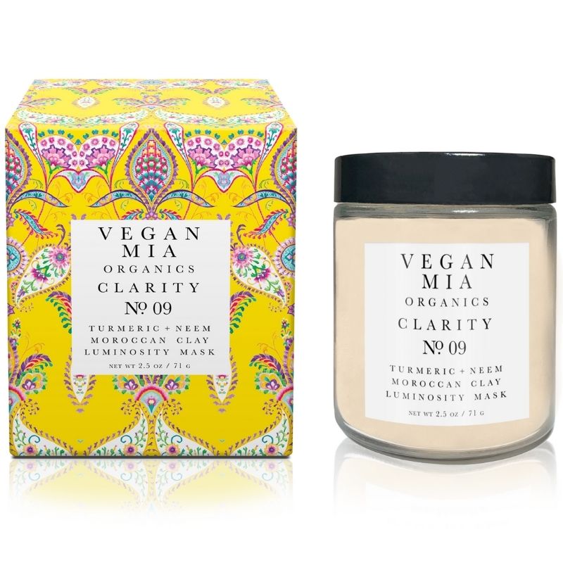 Vegan Mia: Clarity Turmeric & Neem Moroccan Clay Mask